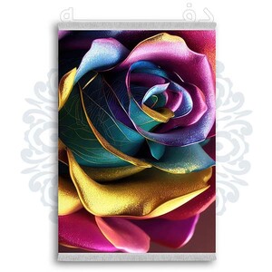 فرشینه دفه از جنس پارچه شانل ترک طرح فانتزی کد 173