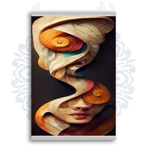 فرشینه دفه از جنس پارچه شانل ترک طرح فانتزی کد 188