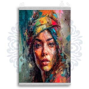 فرشینه دفه از جنس پارچه شانل ترک طرح فانتزی کد 199