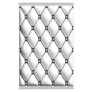 فرشینه دفه از جنس پارچه هازان مخمل ترک طرح مدرن کد 2