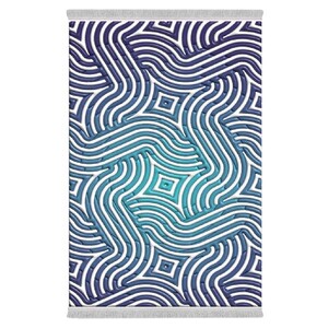 فرشینه دفه از جنس پارچه هازان مخمل ترک طرح مدرن کد 10