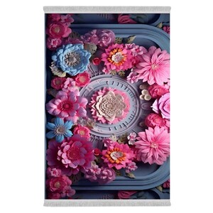 فرشینه دفه از جنس پارچه هازان مخمل ترک طرح مدرن کد 15