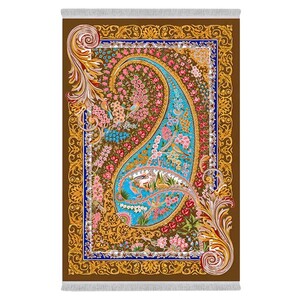 فرشینه دفه از جنس پارچه هازان مخمل ترک طرح مدرن کد 34