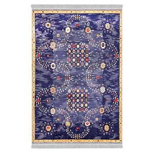 فرشینه دفه از جنس پارچه هازان مخمل ترک طرح مدرن کد 59