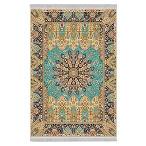 فرشینه دفه از جنس پارچه هازان مخمل ترک طرح مدرن کد 72