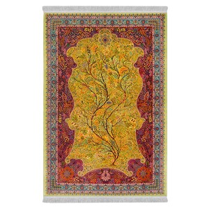 فرشینه دفه از جنس پارچه هازان مخمل ترک طرح مدرن کد 81