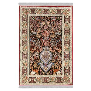 فرشینه دفه از جنس پارچه هازان مخمل ترک طرح مدرن کد 83