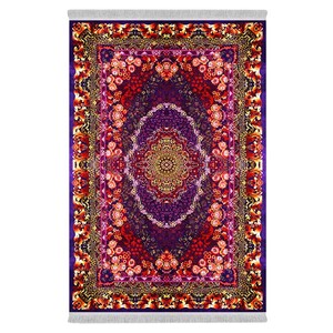 فرشینه دفه از جنس پارچه هازان مخمل ترک طرح مدرن کد 87