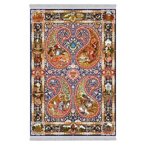 فرشینه دفه از جنس پارچه هازان مخمل ترک طرح مدرن کد 92