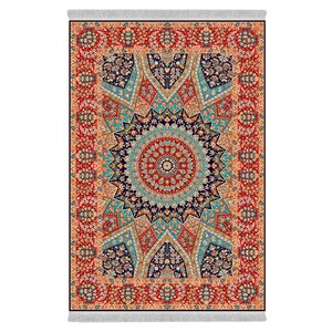 فرشینه دفه از جنس پارچه هازان مخمل ترک طرح مدرن کد 96