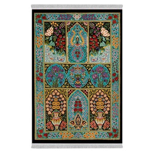 فرشینه دفه از جنس پارچه هازان مخمل ترک طرح مدرن کد 101