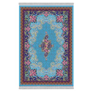 فرشینه دفه از جنس پارچه هازان مخمل ترک طرح مدرن کد 106