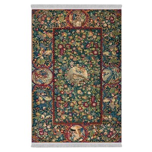 فرشینه دفه از جنس پارچه هازان مخمل ترک طرح مدرن کد 107