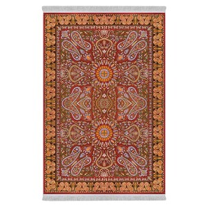 فرشینه دفه از جنس پارچه هازان مخمل ترک طرح مدرن کد 109