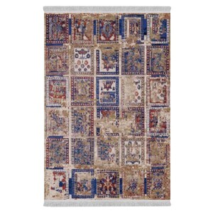 فرشینه دفه از جنس پارچه هازان مخمل ترک طرح مدرن کد 280