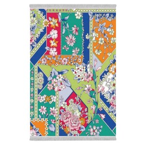 فرشینه دفه از جنس پارچه هازان مخمل ترک طرح مدرن کد 284