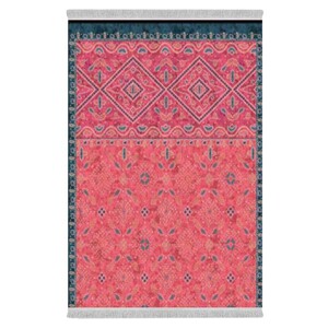 فرشینه دفه از جنس پارچه هازان مخمل ترک طرح مدرن کد 304