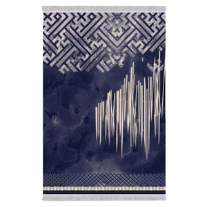 فرشینه دفه از جنس پارچه هازان مخمل ترک طرح مدرن کد 333