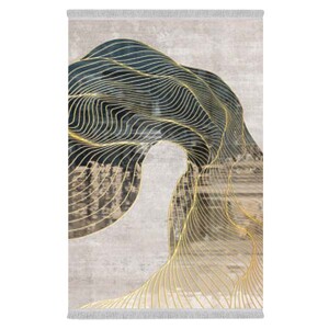 فرشینه دفه از جنس پارچه هازان مخمل ترک طرح مدرن کد 345