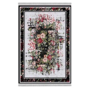 فرشینه دفه از جنس پارچه هازان مخمل ترک طرح مدرن کد 350