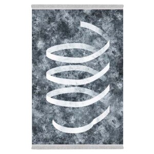 فرشینه دفه از جنس پارچه هازان مخمل ترک طرح مدرن کد 359