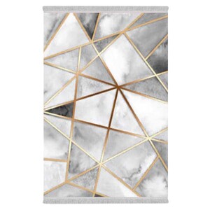 فرشینه دفه از جنس پارچه هازان مخمل ترک طرح مدرن کد 373