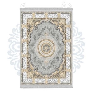 فرشینه دفه از جنس پارچه هازان مخمل ترک طرح مدرن کد 411