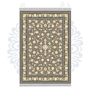 فرشینه دفه از جنس پارچه هازان مخمل ترک طرح مدرن کد 472