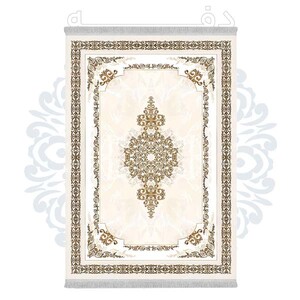 فرشینه دفه از جنس پارچه هازان مخمل ترک طرح مدرن کد 482