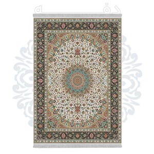 فرشینه دفه از جنس پارچه هازان مخمل ترک طرح مدرن کد 487