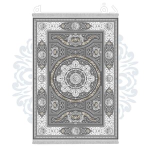 فرشینه دفه از جنس پارچه هازان مخمل ترک طرح مدرن کد 490