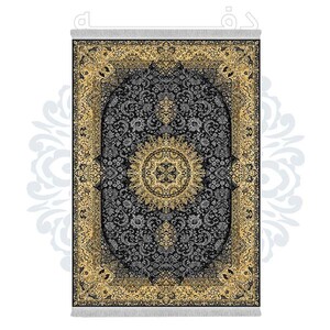 فرشینه دفه از جنس پارچه هازان مخمل ترک طرح مدرن کد 492