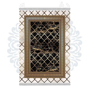 فرشینه دفه از جنس پارچه هازان مخمل ترک طرح مدرن کد 497