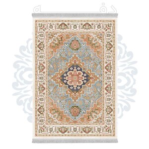 فرشینه دفه از جنس پارچه هازان مخمل ترک طرح مدرن کد 503