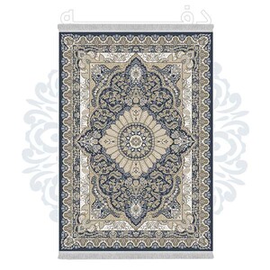 فرشینه دفه از جنس پارچه هازان مخمل ترک طرح مدرن کد 506