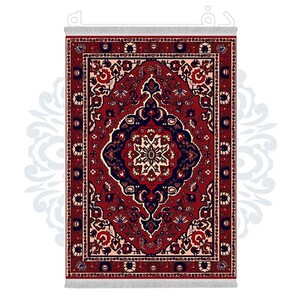 فرشینه دفه از جنس پارچه هازان مخمل ترک طرح مدرن کد 510