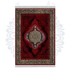 فرشینه دفه از جنس پارچه هازان مخمل ترک طرح مدرن کد 518