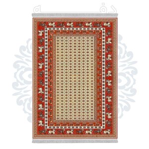 فرشینه دفه از جنس پارچه هازان مخمل ترک طرح مدرن کد 520