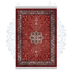 فرشینه دفه از جنس پارچه هازان مخمل ترک طرح مدرن کد 523