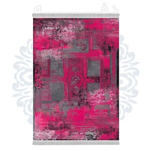 فرشینه دفه از جنس پارچه هازان مخمل ترک طرح مدرن کد 526