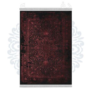 فرشینه دفه از جنس پارچه هازان مخمل ترک طرح مدرن کد 534