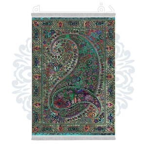 فرشینه دفه از جنس پارچه هازان مخمل ترک طرح مدرن کد 548