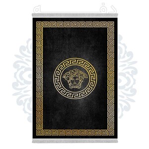 فرشینه دفه از جنس پارچه هازان مخمل ترک طرح مدرن کد 553