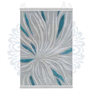 فرشینه دفه از جنس پارچه هازان مخمل ترک طرح مدرن کد 560