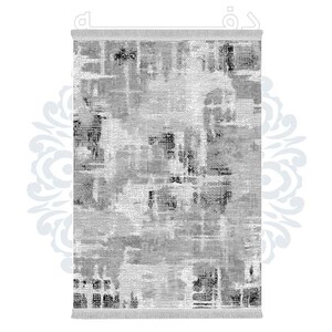 فرشینه دفه از جنس پارچه هازان مخمل ترک طرح مدرن کد 567