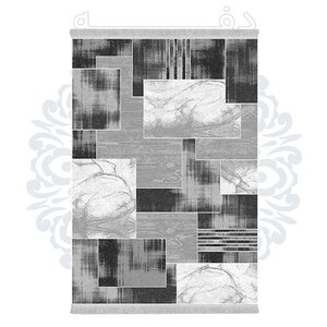 فرشینه دفه از جنس پارچه هازان مخمل ترک طرح مدرن کد 572