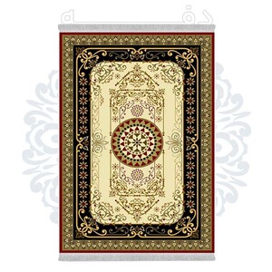 فرشینه دفه از جنس پارچه هازان مخمل ترک طرح مدرن کد 577