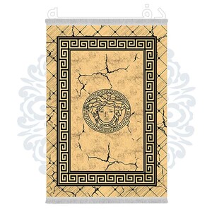 فرشینه دفه از جنس پارچه هازان مخمل ترک طرح مدرن کد 581