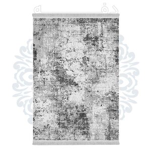 فرشینه دفه از جنس پارچه هازان مخمل ترک طرح مدرن کد 595