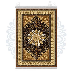 فرشینه دفه از جنس پارچه هازان مخمل ترک طرح مدرن کد 596